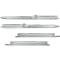 1973-89 Chevy, GMC Crew Cab, Suburban, Front and Rear Door Sill Plate Set, LH and RH, 6 Piece Set