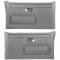 1981-91 Chevy, GMC, Pickup, Blazer, Jimmy, Suburban, Front Door Panels, Gray, Pair TL310803