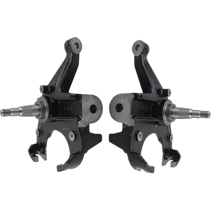 OER 1973-91 Chevrolet C10, GMC C1500, Blazer, Jimmy, Suburban, Drop Spindle Set, 2-1/2 Inch Drop, w/ 1" Thick Rotor, RH & LH, Pair 154930