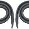 OER 1967-68 Buick, Chevy, Cadillac, Pontiac, Oldsmobile Full Size, Roof Rail Weatherstrip, 2 Door, Hardtop, Pair, Various Models K456