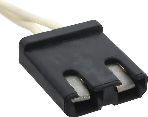 1956-96 AMC, Chrysler, GM, Ford, Wiring Connector, 2-Terminal Female, Various Applications