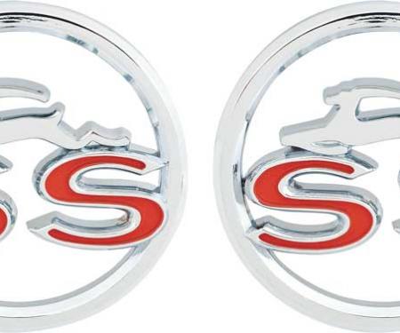 OER 1963 Impala SS Quarter Panel Emblems 3827300