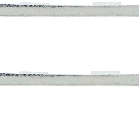 OER 1955-57 Chevy Wagon / Nomad, Tailgate Hinge Trim, Zinc TF401084