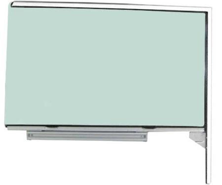 OER 1955-57 2-Door Hardtop/Convertible Door Glass Assembly RH Green Tint TF42210C