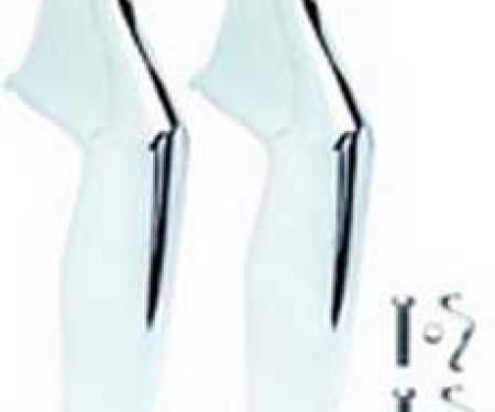 1963 Impala, Bel Air, Biscayne, Rear Bumper Guards, Pair