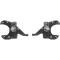 OER 1973-91 Chevy C10, GMC C1500 Pickup, Blazer, Jimmy, Suburban, Drop Spindle Set, 3" Inch Drop, for 1.25" Thick Rotor, RH & LH, Pair 154901