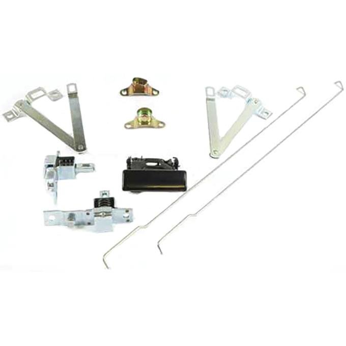 OER 1976-80 Chevy, GMC, Fleetside Pickup, Blazer, Jimmy, Tailgate Latch Assembly Set, with Hardware T70504