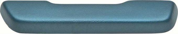 F-Body Armrest Pad, Left, Medium Blue, 1968-1972