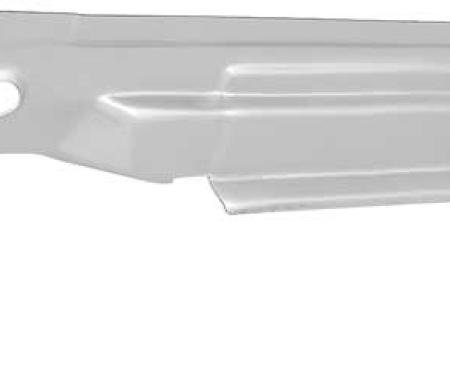 OER 1967-1972 Chevrolet, GMC Pickup Truck, Roof Drip Rail Under Support Panel, LH Drivers Side C2533