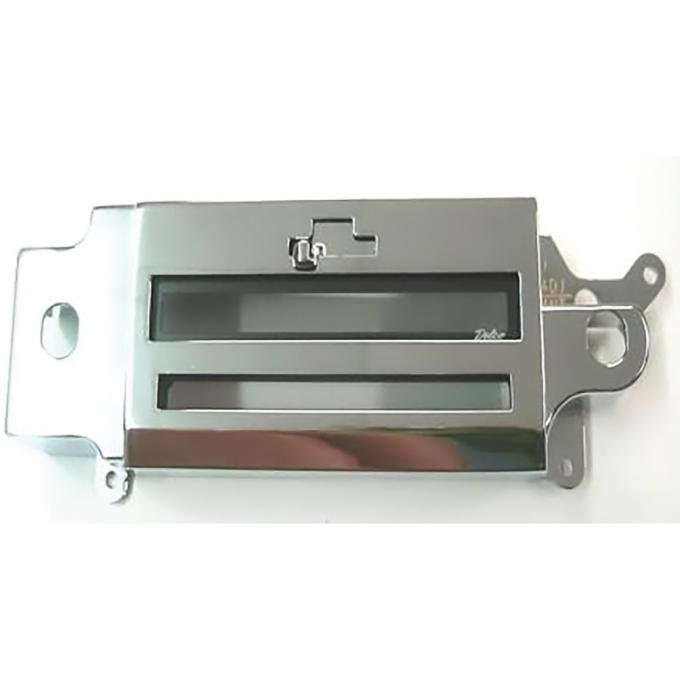 OER 1965 Chevrolet Impala, Full Size, Chevelle, El Camino, Malibu, Radio Face, Die Cast, Chrome, GM# 986203