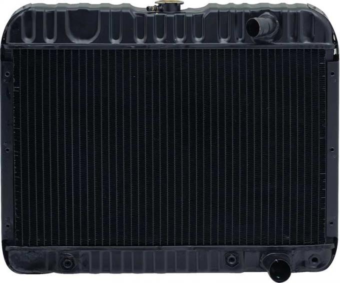OER 1963-65 Chevy II/Nova V8 W/ AT - Radiator 4 Row (Inlet On Pass Side)(15-1/2"X25-1/2"X2-5/8" Core) CRD1164A