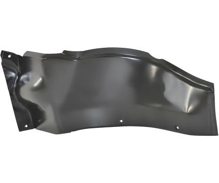 1956-57 Chevrolet 150, 210, Bel Air, Nomad, Front Lower Curved Splash Shield, RH Passenger Side