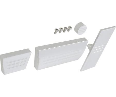 1973-83 Chevy, GMC Pickup, Blazer, Jimmy, Suburban, Billet Aluminum Pedal Set, with Auto Trans, 4 Piece Set