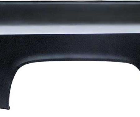 1976-78 K5 Blazer, Jimmy, Rear Bedside Panel, with Round Fuel Filler Hole, RH Passenger Side