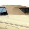 OER 1971-76 GM B-Body Convertible, Rear Window Only, Glass, With Zipper, Vinyl, Buckskin CD1018215