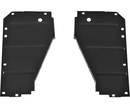 1955 Chevrolet Radiator Side Filler Panels