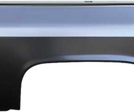 1979-91 Chevy, GMC Fleetside Pickup, Bed Side Panel, 8' Long, with Square Fuel Door, LH Drivers Side