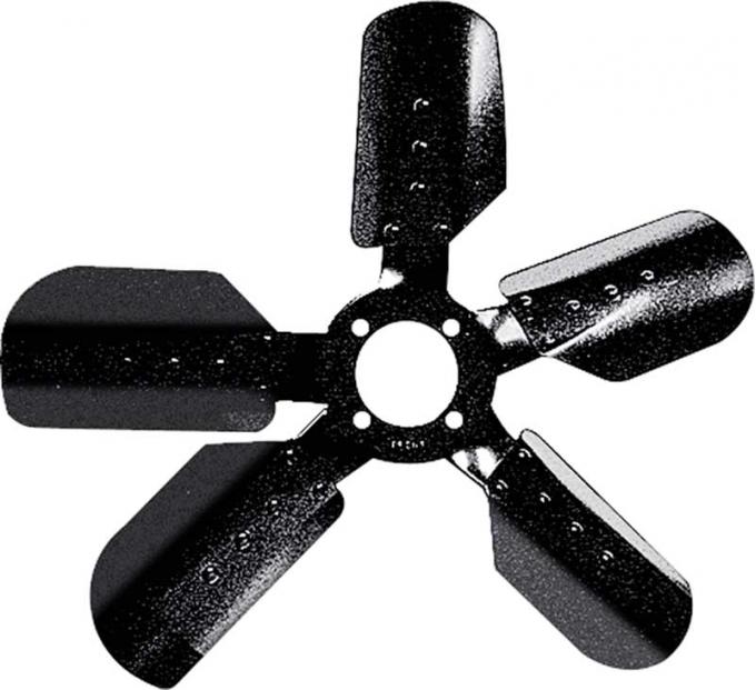 1961-68 Chevrolet, Fan Blade, 5 Blade, 17" With 3" Mount, Non-Date Coded, Service Replacement