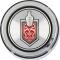 1981-88 Monte Carlo, ZJ7 Aluminum Wheel Center Caps, 15" x 7", Chrome, with Shield, Set of 4