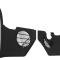 OER 1965-66 Impala, Bel Air, Biscayne, Caprice, Interior Kick Panels, with Air Conditioning, Black, Pair K669