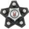 1981-88 Monte Carlo, ZJ7 Wheel Center Caps, with Shield, Set of 4