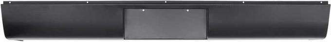 OER 1947-53 Chevrolet, GMC Truck, Rear Roll Pan, With License Plate Pocket and Two License Lamps 153414