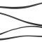 OER 1955-76 Chevrolet Bel Air, 150, 210, Impala, Caprice, Fender Skirt Rubber Seal , 120" Long, BC1028