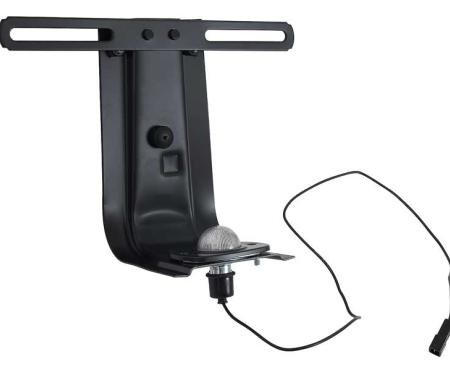 OER 1954-59 Chevy, GMC Pickup Truck, Rear License Plate Bracket, with Lamp & Wiring CT26698