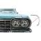 OER 1964 Impala, Bel Air, Biscayne, Outer Grill Eyebrow Moldings, RH & LH, Pair K115