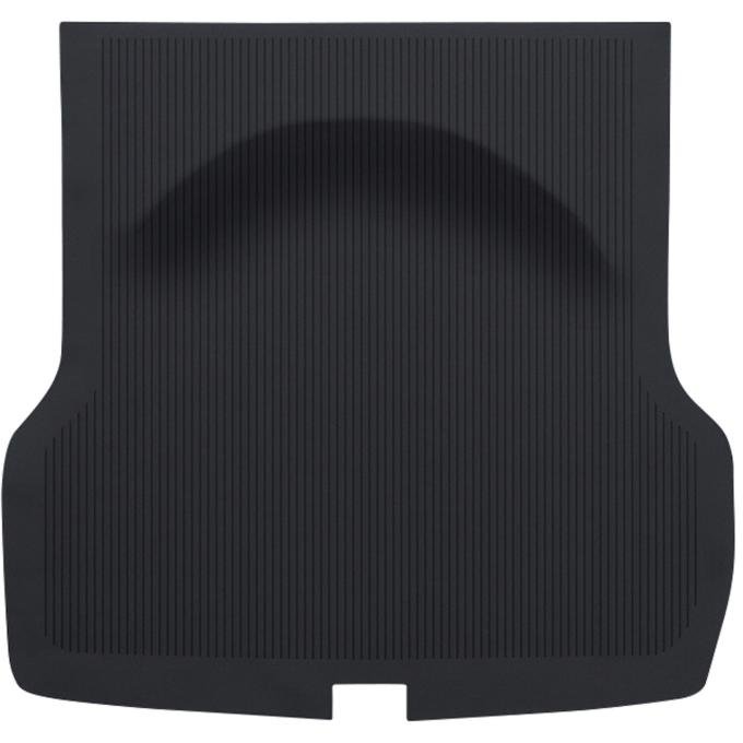 1955-57 Chevy Bel Air, 150, 210, Rubber Trunk Mat, Without Spare Tire Cut Out