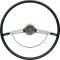 OER 1965-66 Impala Steering Wheel with Horn Ring - Black 9741875