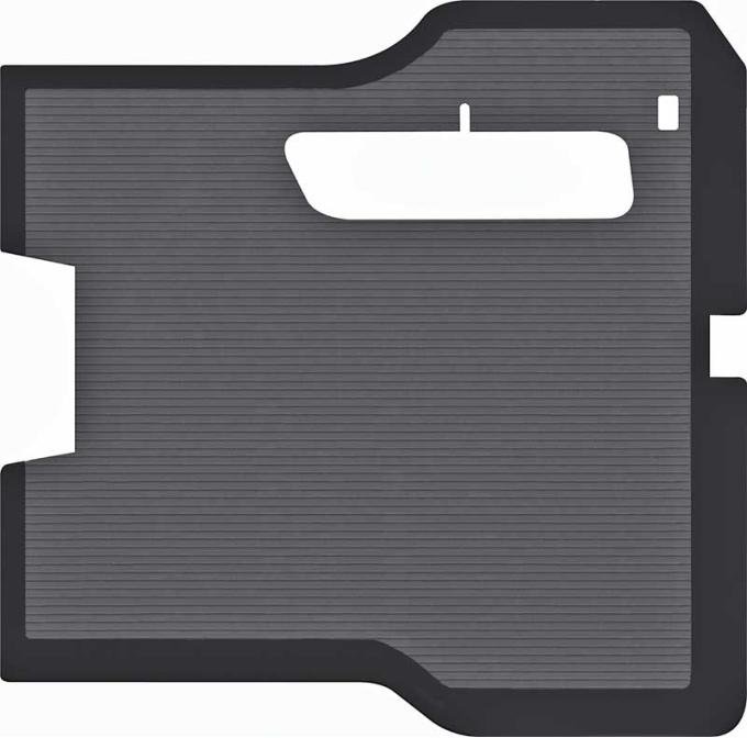 OER 1955-57 Chevy Bel Air, Rubber Trunk Mat, Convertible TF400185