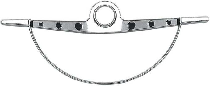 1963 Chevrolet Impala, Steering Wheel Horn Ring, Chrome