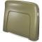OER 1968-72 GM, Seat Back Panels, Strato Bench or Bucket, 1968 All, 1969-72 Reclining Only, Ivy Gold ABS N1009