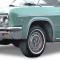 OER 1966 Impala, Bel Air, Caprice, Wheel Openining Molding Kit, Front & Rear, with Hardware, Set of 4 C2367
