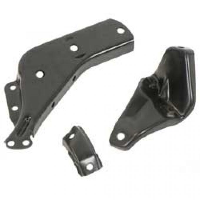 OER 1964 Impala / Full Size 3 Piece Front Bumper Bracket Set, LH B1784