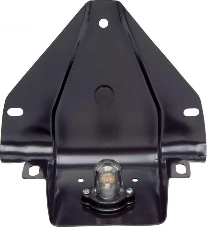 OER 1960-66 Chevrolet, GMC Pickup, Rear License Plate Bracket, with License Lamp Assembly CT26699