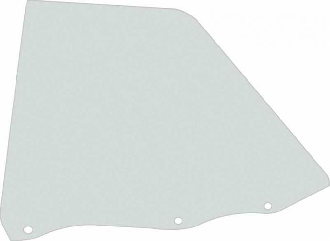 OER 1965-66 Impala / Full-Size Convertible Clear Quarter Glass, LH QG3434C