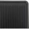 1955-57 Chevy Bel Air, 150, 210, Nomad, "Chevrolet" Crest Ribbed Rubber Floor Mat Set, Black, 4 Piece Set