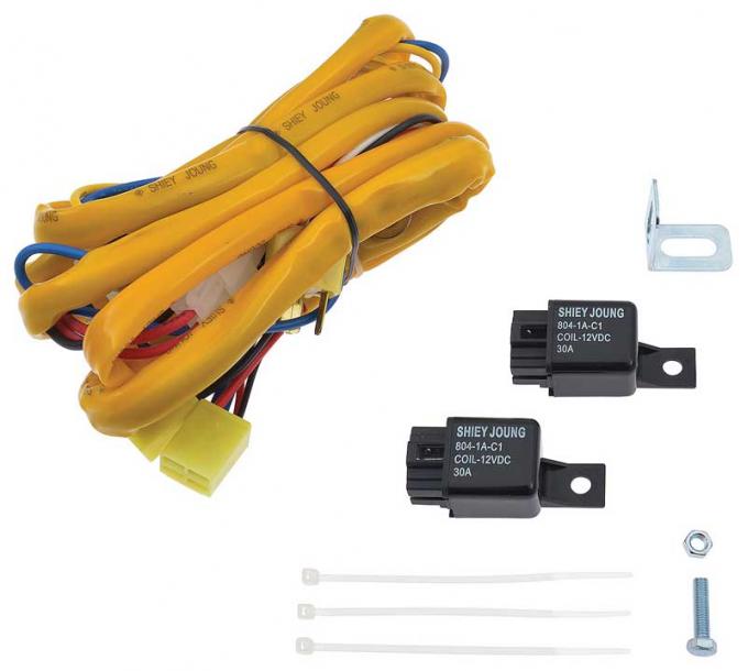 OER H4 - 4 Headlamp System Wiring Upgrade Set MX01133