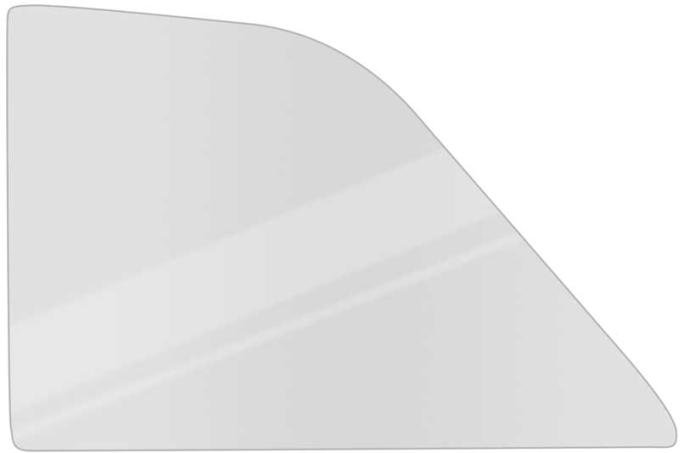 OER 1962-64 Buick, Chevy, Olds, Pontiac, Full Size, Quarter Window Glass, 2 Door, Hardtop, Clear Glass, RH or LH, Each QG2402C