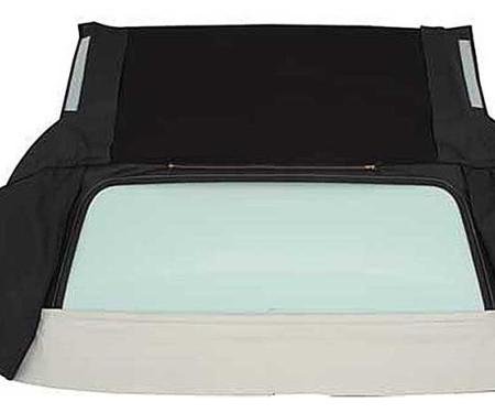 OER 1965-66 Impala/GM B-Body Convertible, Rear Window Only, Glass, With Zipper, Vinyl, White HG0116121