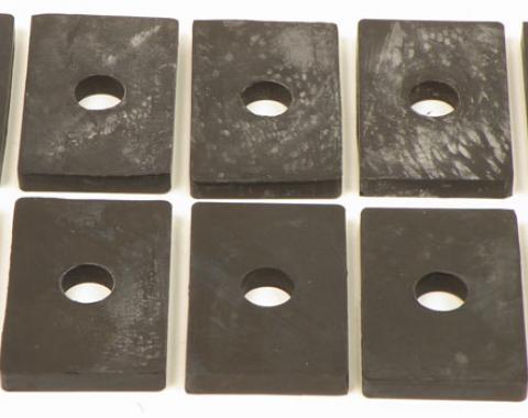 OER 1955-72 Chevy, GMC Pickup Truck, Long Bed, Bed Mounting Pad Set, 1/2 Ton,10 Piece Set CX1315
