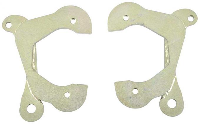 OER 1955-57 Chevrolet Full Size Caliper Brackets for OE Spindles and Small GM Calipers 153647
