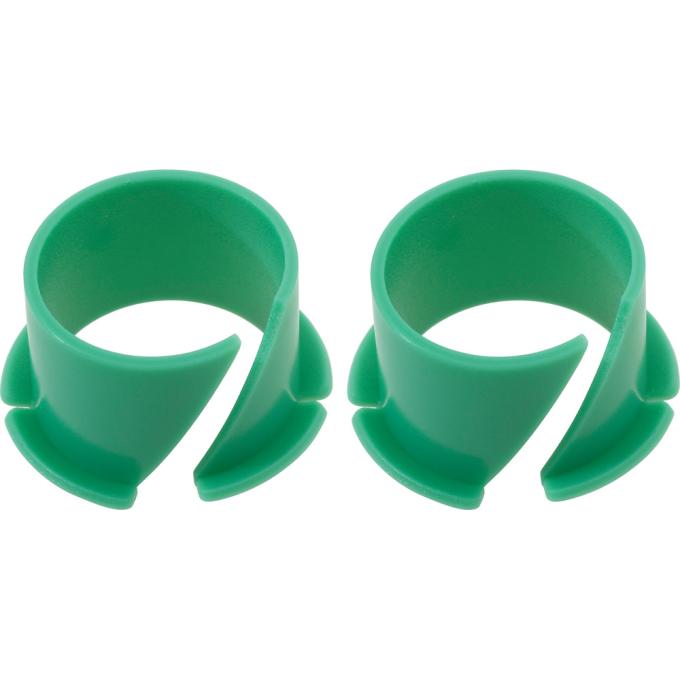 OER 1971-91 GM, Brake and Clutch Pedal Bushing Set, Nylon, for 5/8" Diameter Shaft, 1/2" Deep, 2-Piece Set 346381