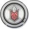 1981-88 Monte Carlo, ZJ7 Aluminum Wheel Center Caps, 15" x 7", Chrome, with Shield, Set of 4