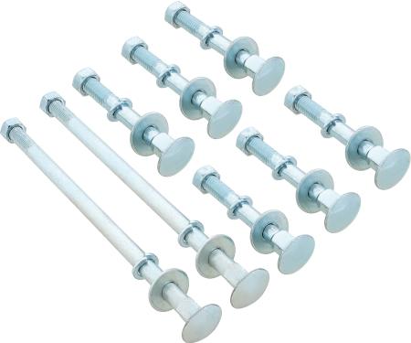 OER 1973-87 Chevrolet, GMC Pickup, Bed to Frame Mounting Hardware Set, 32-piece, Features 6 Short Bolts. 2 Long Bolts T71207