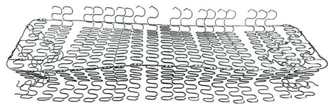 1955-57 Bel Air, 150,210, Front Bench Seat Bottom Spring Assembly, 4 Door Models