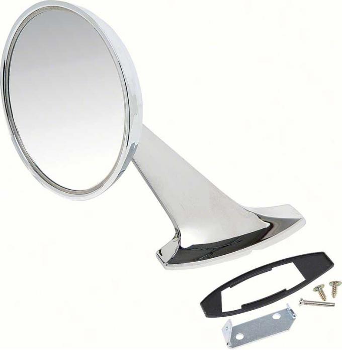 OER 1965-66 Impala / Full Size Outer Door Mirror With Bow Tie, RH 3877975