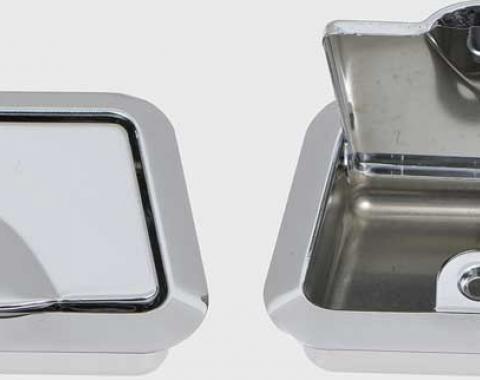 OER 1962-67 GM Rear Arm Rest Ash Tray - Coupe - Pair N1000
